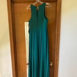 Never worn pine green dress.